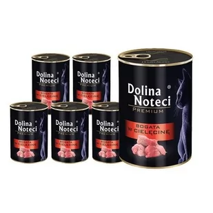Dolina Noteci Premium Bogata w Cielęcine 12x400g - Mokra karma dla kotów - miniaturka - grafika 1