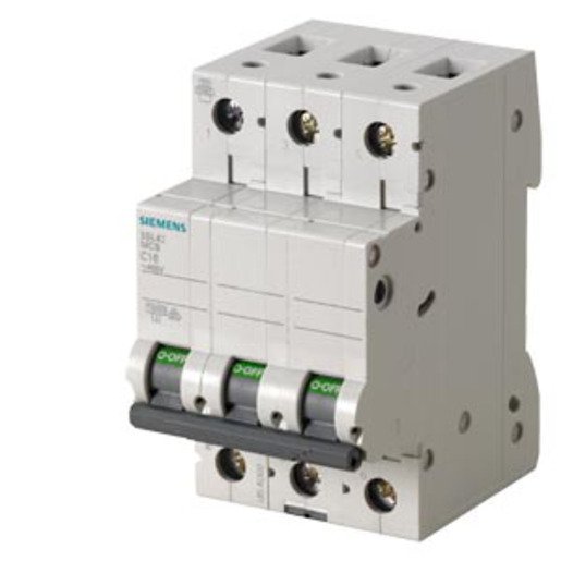 Siemens Wyłącznik nadprądowy 3P C 25A 10kA 5SL4325-7 5SL4325-7