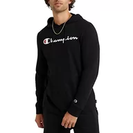Kurtki męskie - Champion Kurtka Mężczyźni Middleweight Champion__PLACEHOLDER_BRAND_1__ Bluza z kapturem (1 opakowanie), Czarny skrypt, XXL, Czarny skrypt, XXL - miniaturka - grafika 1
