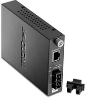 Konwertery sieciowe i transceivery - TRENDnet TFC-110S15 Fiber Converter 1x10/100 1xFX-SC 15km - miniaturka - grafika 1