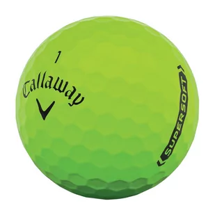 Matowe piłki golfowe CALLAWAY SUPERSOFT (zielone) - Golf - miniaturka - grafika 4