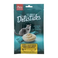 Przysmaki dla psów - Pets Unlimited Delisticks 12 x 5 x 15 g Łosoś i kurczak - miniaturka - grafika 1