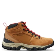 Buty trekkingowe męskie - Trekkingi Columbia Newton Ridge Plus II Suede Wp 1746411 Brązowy - miniaturka - grafika 1