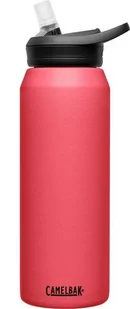 Butelka termiczna CamelBak Eddy+ Vacuum Insulated 1L czerwona - Shakery i bidony sportowe - miniaturka - grafika 1