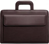 Teczki i aktówki - TECZKA KONFERENCYJNA AKTÓWKA BIWUAR A4 SOLOME BRĄZOWA - miniaturka - grafika 1