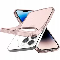 Etui i futerały do telefonów - Spigen Etui Liquid Crystal Glitter do iPhone 14 Pro różowe - miniaturka - grafika 1