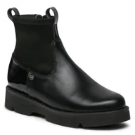 Buty dla dziewczynek - Trzewiki Bartek 7334-N2-P Czarny - miniaturka - grafika 1