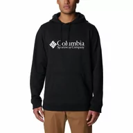 Odzież trekkingowa damska - Bluza Trekkingowa z kapturem Męska Columbia CSC Basic Logo II Hoodie - miniaturka - grafika 1