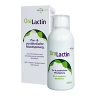 Płyny do płukania jamy ustnej - APACARE OraLactin 200ml - płyn do płukania jamy ustnej z postbiotykami i kwasem hialuronowym - miniaturka - grafika 1