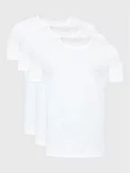Koszulki męskie - Boss Komplet 3 t-shirtów Classic 50475284 Biały Regular Fit - miniaturka - grafika 1