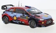 Samochody i pojazdy dla dzieci - Ixo Models Hyundai I20 Coupe Wrc #19 4Th Rallye 1:24 24Ral002 - miniaturka - grafika 1