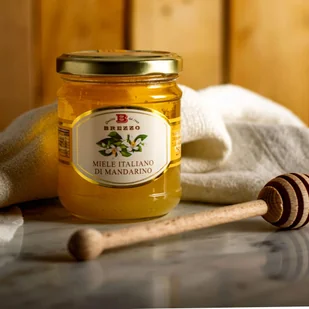 Włoski miód z kwiatów mandarynki, 250 g / Brezzo - Miód - miniaturka - grafika 1