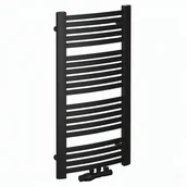 Grzejniki łazienkowe - Grzejnik łazienkowy Wento 102,5x48 cm podłączenie ZDC czarny mat 434W LUXRAD - miniaturka - grafika 1