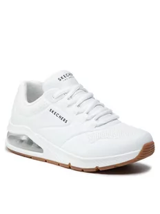 Skechers Sneakersy Uno 2 155543/WHT Biały - Sneakersy damskie - miniaturka - grafika 1