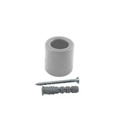 Akcesoria do drzwi - Odbojnik gumowy szary Ø40 x 40 mm ANDPOL - miniaturka - grafika 1