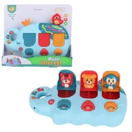 Książki edukacyjne - Zabawka muzyczna - słonik - Askato - miniaturka - grafika 1