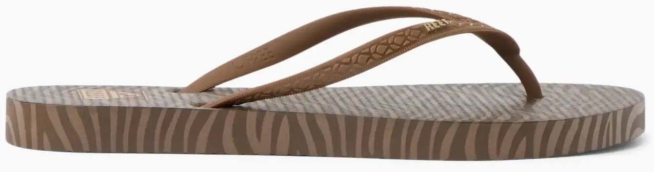 Reef W'S Reef Seaside Prints, choco zebra, 41 us 10
