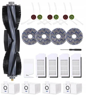 DUŻY ZESTAW do Ecovacs Deebot X1 Omni Pro worki mopy filtry szczotki worki - Akcesoria do robotów sprzątających - miniaturka - grafika 1
