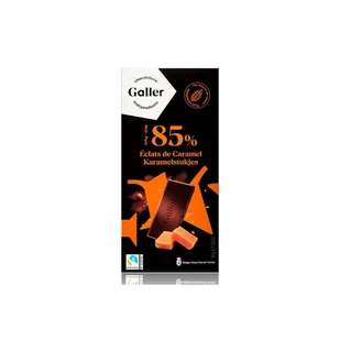 Czekolada Galler Noir Eclats De Caramel, 80 g - Kakao i czekolada - miniaturka - grafika 1