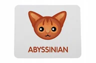 Podkładki pod mysz - Podkładka pod mysz z kotem abisyńskim - miniaturka - grafika 1