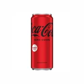 Napoje gazowane - Coca cola zero 330ml 24szt - miniaturka - grafika 1