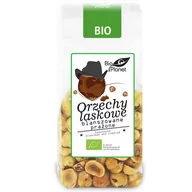 Orzechy i nasiona - Bio Planet Orzechy laskowe prażone blanszowane 100 g Bio - miniaturka - grafika 1