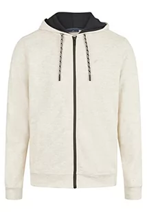 Daniel Hechter Męska bluza z kapturem ZIPJACKET, beżowa, XL - Bluzy męskie - miniaturka - grafika 1