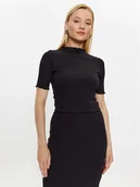 Bluzki damskie - Noisy May Bluzka Minnie 27029695 Czarny Regular Fit - miniaturka - grafika 1