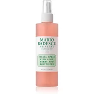 Toniki i hydrolaty do twarzy - Mario Badescu Facial Spray with Aloe, Herbs and Rosewater tonizująca mgiełka do twarzy do rozjaśnienia i nawilżenia 236 ml - miniaturka - grafika 1