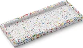 Biżuteria - akcesoria - Taca dekoracyjna Humdakin Terrazzo Rainbow 10 x 25 cm - miniaturka - grafika 1