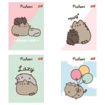 St. Majewski Zeszyt A5 Pusheen linia 32 - Zeszyty szkolne - miniaturka - grafika 1