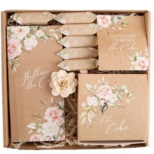 KOSZ PREZENTOWY ZESTAW BOX dla niej kobiety Mamy Babci Słodycze - Zestawy upominkowe - miniaturka - grafika 1