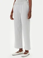 Spodnie damskie - Olsen Spodnie materiałowe 14002199 Zielony Regular Fit - miniaturka - grafika 1