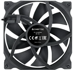 CHIEFTEC ventilátor ZF-1225PWM, 120mm, PWM, černá - Wentylatory komputerowe - miniaturka - grafika 1