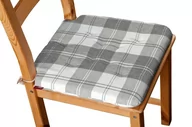 Meble modułowe i akcesoria - Dekoria Siedzisko Olek na krzesło krata szaro-biała 42 × 41 × 3,5 cm Edinburgh 225-115-79 - miniaturka - grafika 1