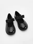 Buciki dla niemowląt - Reserved - Loafersy z imitacji skóry - czarny - miniaturka - grafika 1