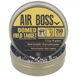 Apolo - Śrut do wiatrówki Air Boss Domed Field Target - 5.50 mm - 250 szt - E30203 - Amunicja do wiatrówek - miniaturka - grafika 2