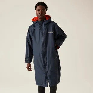 Regatta Unisex Płaszcz Plażowy Wodoodporny Changing Robe Niebieski, Rozmiar: L/XL - Płaszcze damskie - miniaturka - grafika 1