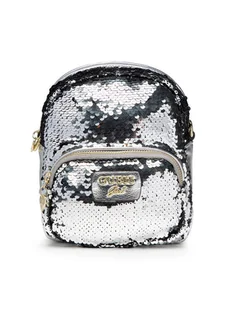 Guess Plecak HGMAIY PE214 Srebrny - Plecaki - miniaturka - grafika 1