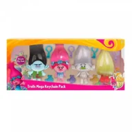 Maskotki i pluszaki - Trolle Zestaw 4 Pluszowych Troli Z Zawieszką 22 Cm Trolls Mega Tm Toys Outlet - miniaturka - grafika 1
