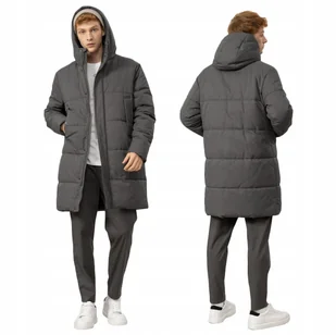 Kurtka MĘSKA PRZEJŚCIOWA PARKA ciepła OUTHORN XL - Kurtki męskie - miniaturka - grafika 1