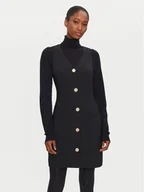 Sukienki - Armani Exchange Sukienka codzienna 6DYA34 YN4YZ Czarny Slim Fit - miniaturka - grafika 1