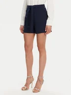 Spodenki damskie - Guess Szorty materiałowe W5GD0I WH9Y2 Granatowy Loose Fit - miniaturka - grafika 1