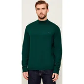 Swetry męskie - Calvin Klein Wełniany półgolf | Regular Fit - miniaturka - grafika 1