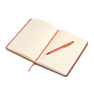 Zestaw notes z długopisem Abrantes, czerwony - Notesy i bloczki - miniaturka - grafika 1