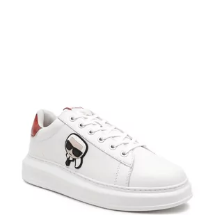 Karl Lagerfeld Skórzane trampki Onyx Heel - Trampki męskie - miniaturka - grafika 1