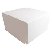 Opakowania gastronomiczne - Pudełko cukiernicze 18x18x10cm białe 50szt Guillin - miniaturka - grafika 1