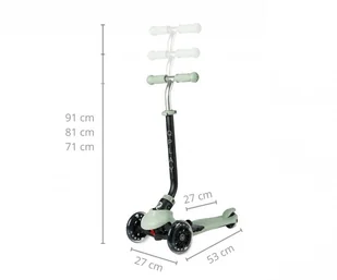 Qplay Hulajnoga Sema Pro 3w1 Green - Hulajnogi - miniaturka - grafika 11