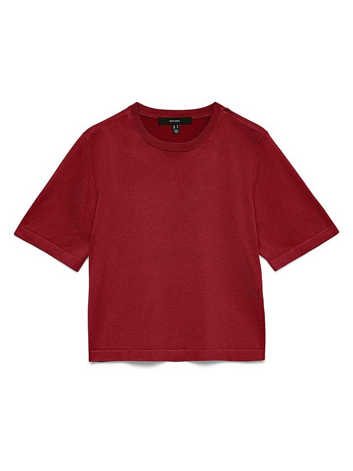 Vero Moda Sweter w kolorze bordowym