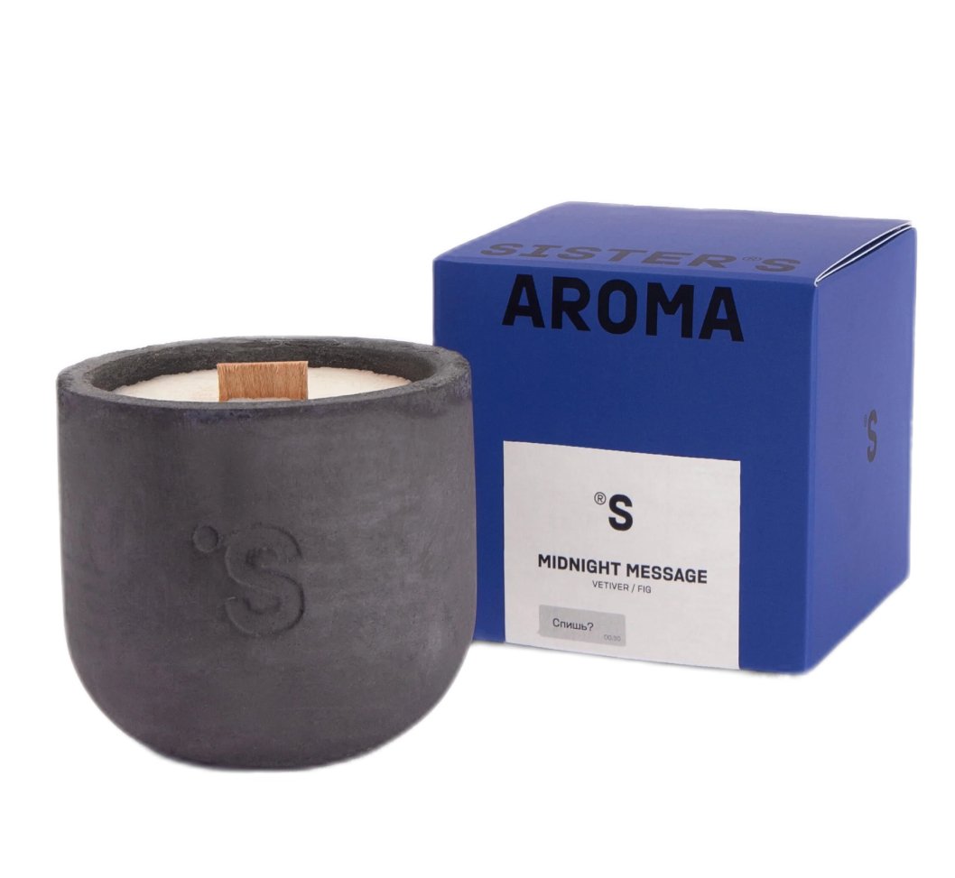 Sister's Aroma 00:30 Sleeping? - Świeca zapachowa 200 g